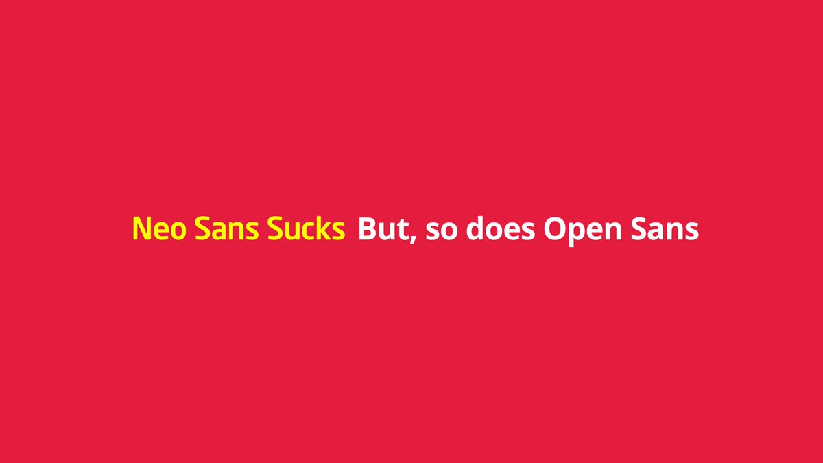 Since the 2007 rebrand, there have been 2 key party typefaces. Neo Sans and Open Sans. They both suck. Neo Sans still crops up every election on campaign material, and open sans is supposed to be the current party typeface.
