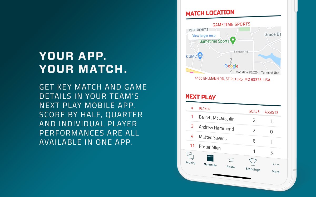 nextplayup's tweet photo. Break down results by quarter or half, view results, player performance and other key match and game details in your team's #NEXTPLAY mobile app. #Sports #YouthSports #WebsiteDesign #MobileApp https://t.co/6IiCicyPoT