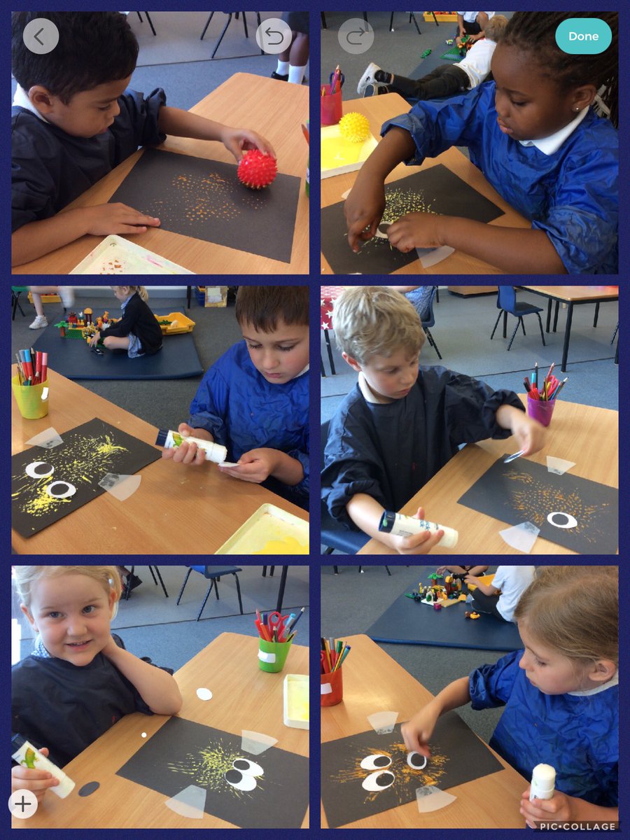 GBS_Butterfly's tweet photo. Butterflies had great fun printing pufferfish! 🐡 #gbs4arts #gbs4eyfs https://t.co/p5moPcklO5