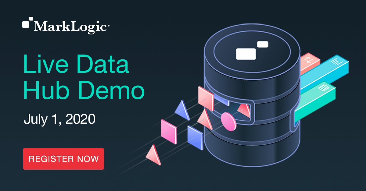 Yesterday, #cloudService was the future. Today, it is the present. If you haven’t yet seen MarkLogic Data Hub Service, our very own fully automated #cloud service to integrate data from silos, check out our next live #demo on 6/3 at 12 PM EDT: marklogic.com/product/data-h…