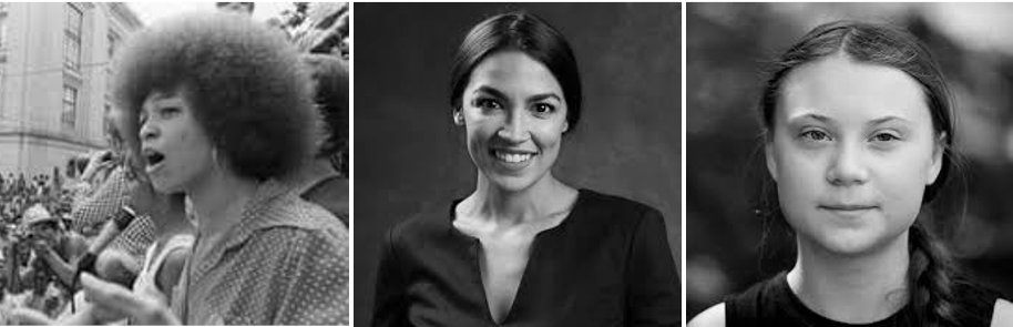 asliatayy's tweet photo. I'm inspired by AOC for her achievements as a young politician; Angela Davis, for her pioneering work on feminism and fight against racism; Greta Thunberg, for mobilising the youth for one of the most urgent matters of our time. #MillennialTakeover #LeadershipAcademy https://t.co/Fdw8kJveAT