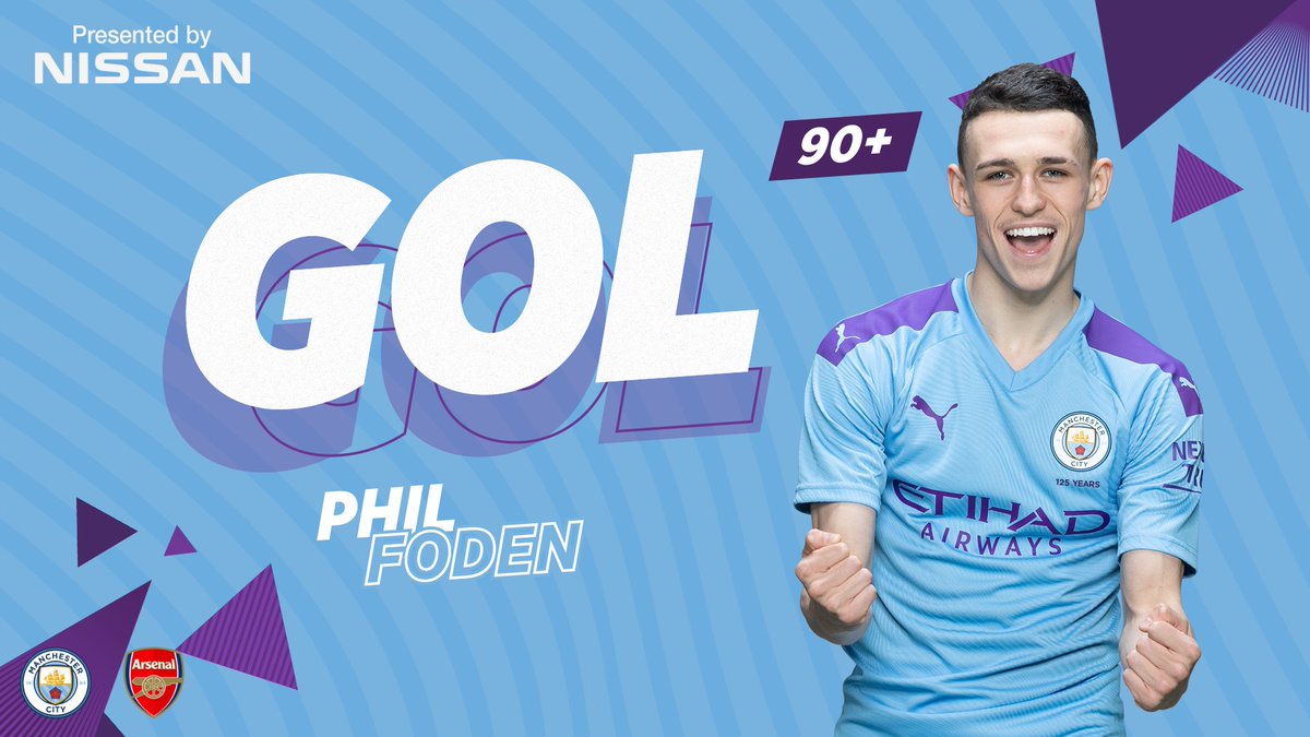 90+1 GOOOOLLLL <a href="/PhilFoden/">Phil Foden</a>

🔵 3-0 🔴 #mancityIndo