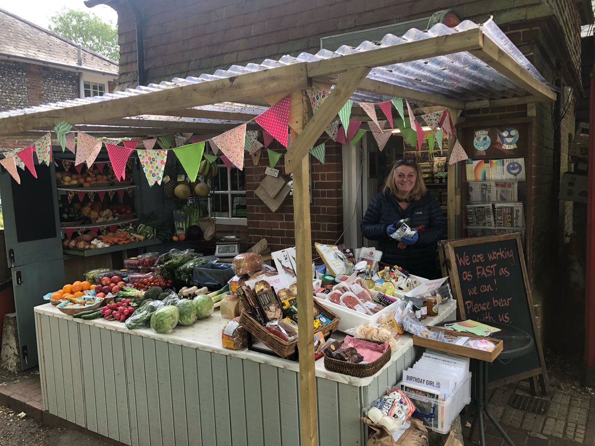 Haveing just watched how the big supermarkets saved the world this evening, and clearly failed initialy, a big shout goes out to all the village and farm shops, and box deliveries who stepped up to the plate. Sparsholt, below. <a href="/HampshireFare/">Hampshire Fare</a>