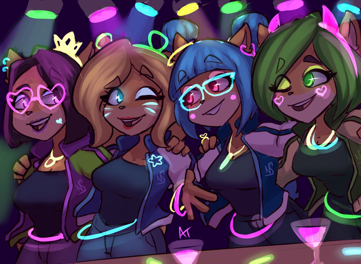 Alex_Toons's tweet photo. Néon party!✨ https://t.co/eFnP0E6qji