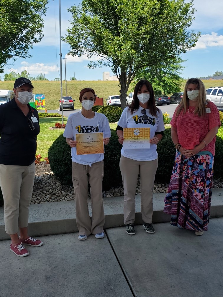 LeighAnnBarney's tweet photo. Finally got to celebrate our overall #1 CSS winning campus @StoneBridgeHC today! Trilogy food truck provided a Mexican feast and in true LBE fashion the campus leaders hit the dunk tank for charity. No surprise they are #1! #SweetNebraska #MadetheWalkFinally #9.93 https://t.co/cYakuQRUIb
