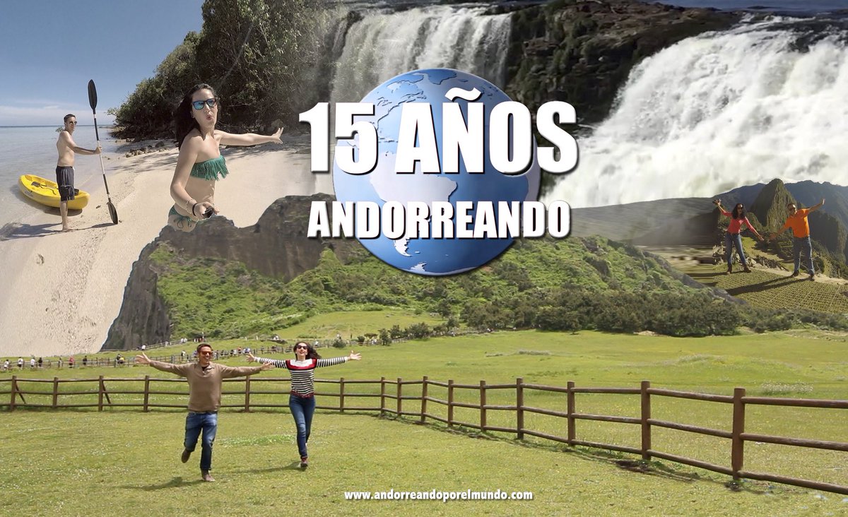 Aniversario 15 años juntos Andorreando por el mundo 
18/06/2005❤️18/06/2020
👉youtu.be/DkWnKGpd2tA