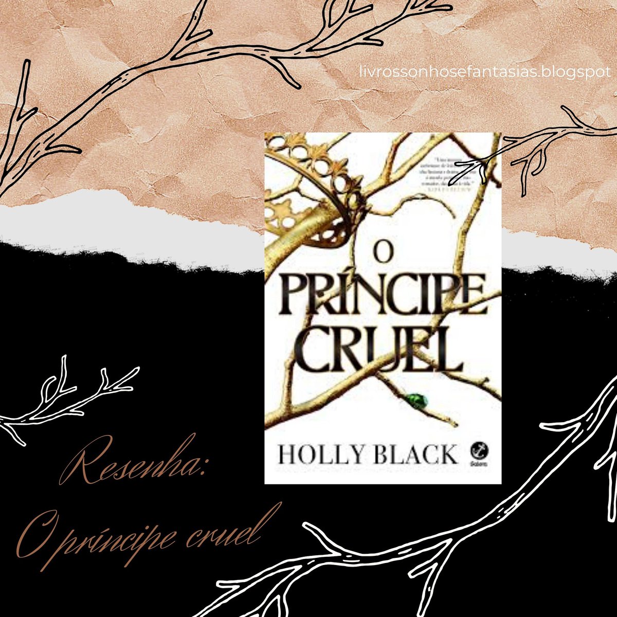 LSeFBlog's tweet image. Nova resenha! Do livro The cruel prince 

livrossonhosefantasias.blogspot.com/2020/06/resenh…
