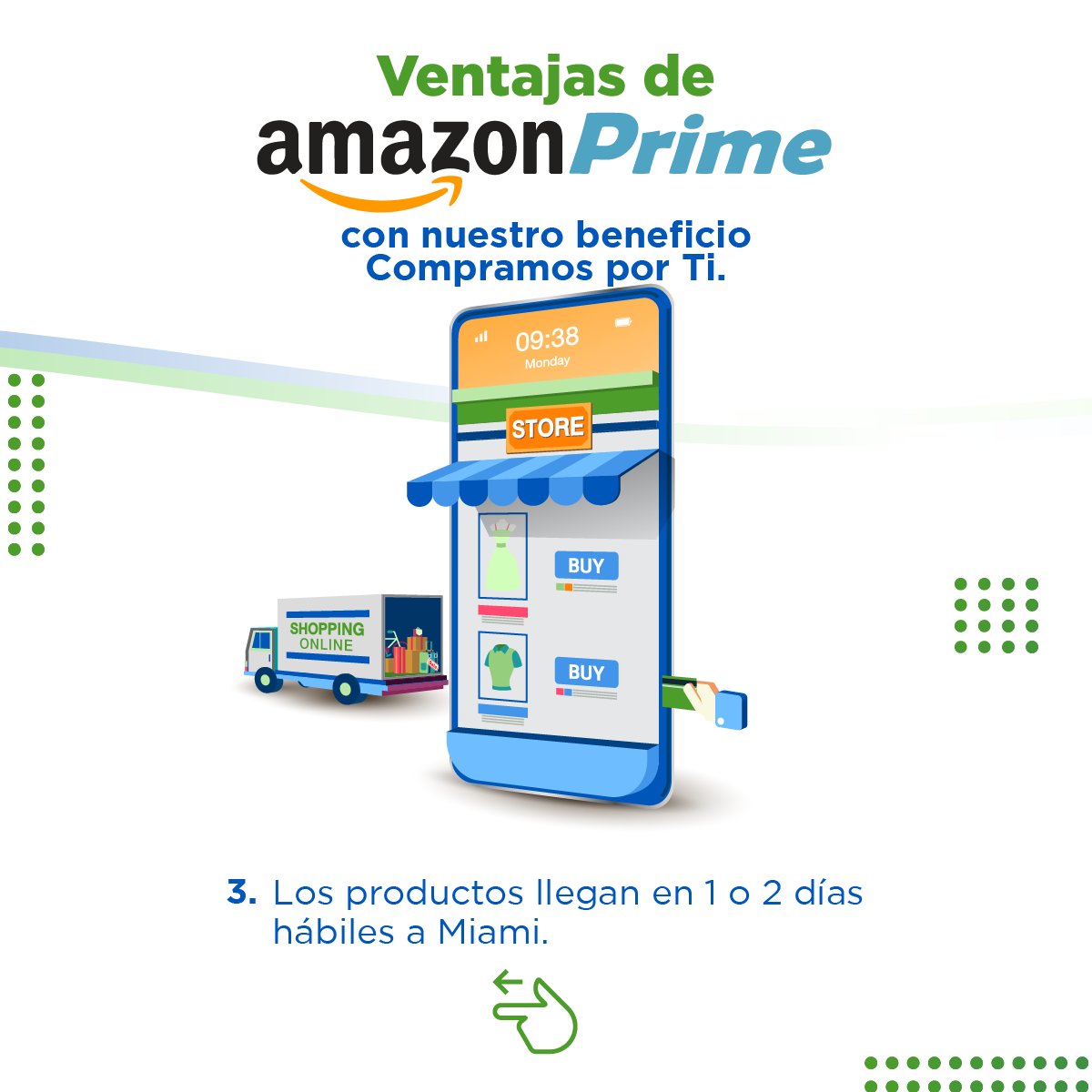 AirboxPanama's tweet image. ¿Conoces los beneficios de #AmazonPrime? 🙌🏻📦🚚🏠

Regístrate gratis y disfruta de las ventajas de: #CompramosPorTi. Más información en nuestra página web. --&amp;gt; airbox.com.pa/compramos-por-…

¿Ya tienes tu casillero? ¡Contáctanos! 📲

#AirBox #ComprasPorInternet #Compras #ComprasOnline
