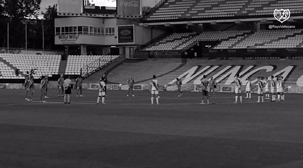 RayoVallecano's tweet photo. Fiiinaaal en Vallecas!! 
Rayo Vallecano 1 - @CFuenlabradaSAD 0 

⚽️ @MarioSuarez4 (p)

#RegresarSinOlvidar
#PorLosQueNoVuelven https://t.co/mgC0Ty6tGC