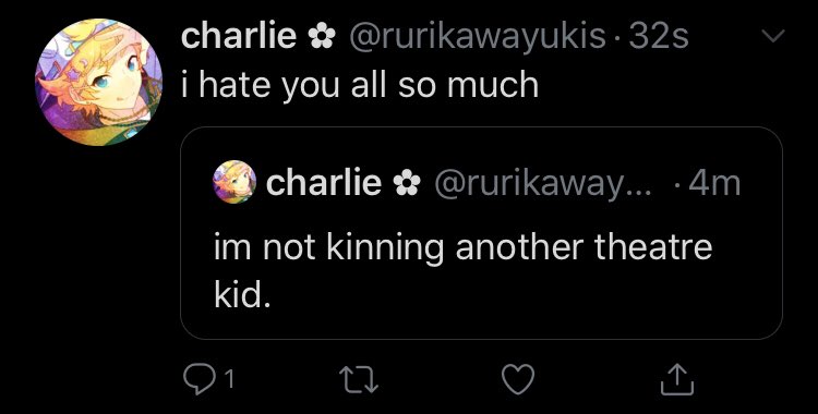 [ Charlie struggle tweets - a thread ]