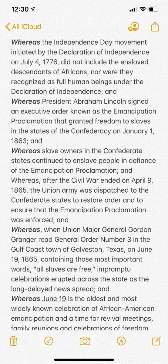 On June 26, 2001, Oregon declared  #Juneteenth   to be a statewide celebration. (15/23)