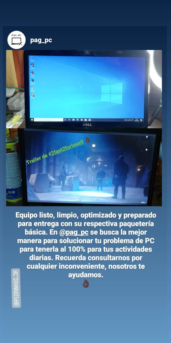 PedrinhoG_Jr's tweet photo. #reparacion #mantenimiento #pc #laptop #pagpc #hardware #software #solutions #yourpc #yourlaptop #windows #harddisk #office2019 #nitropdf #drivers #update #Dell #rt Retweet para ese familiar o amigo que tenga problema de PC. 🙏🏿🙏🏿🙏🏿 https://t.co/uuq6j4eXuU