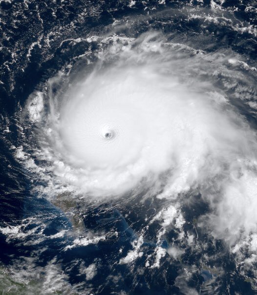 What’s your favorite #satellite image of a #TropicalCyclone? Our favorite is either #HurricaneDorian at peak intensity over the #Bahamas, or the infamous skull face satellite image of #HurricaneMathew as it approached the coast of #Haiti. Post your favorite image in the comments!