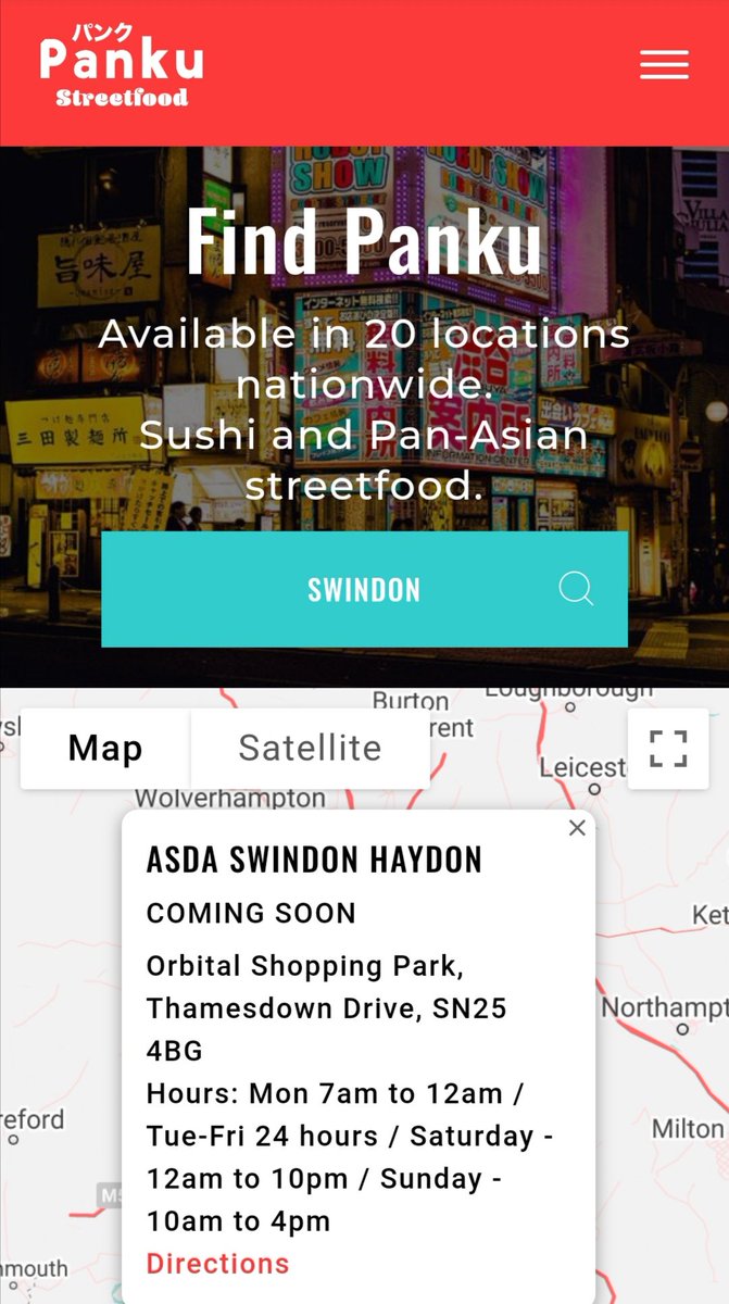 ShoutOutSwindon's tweet image. SHOUT OUT to Asda for opening a Panku Streetfood counter in store today.

Foods such as sushi, katsu curries and other Japanese and Asian dishes to choose from. All looked amazing. Made fresh in store too. 

#SOSwindon #Asda #panku #streetfood