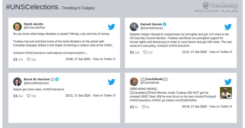 #unscelections is now trending in #Calgary

trendsmap.com/r/CA_CAL_ztfnoe