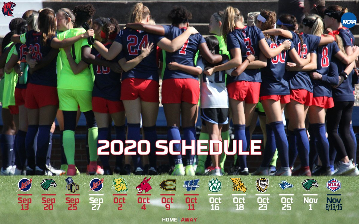 RSUHillcats's tweet photo. Rogers State Women's Soccer's Schedule was announced earlier today! Here are the dates and opponents for the Hillcats in 2020! #HillcatNation https://t.co/EJobHeF9J0