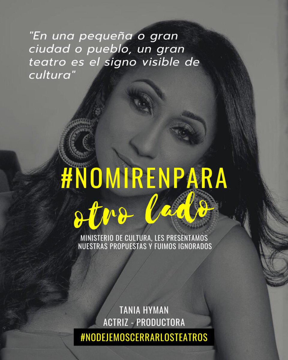 Las salas de teatro en Panamá no aguantarían un mes más, sin tener respuestas claras por parte de las autoridades de Cultura. Los teatros se verán forzados a cerrar permanentemente si no reciben apoyo del @miculturapma.
#nomirenparaotrolado 🎭 .
⁣