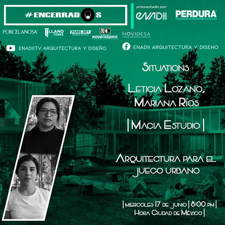 Enadii Mexico Of On Twitter Hoy No Se Pierdan Arquitectura Para El Juego Urbano En Vivo 8 00 Pm Hora Ciudad De Mexico Presentado Por Perdura Https T Co Rxtozradfc