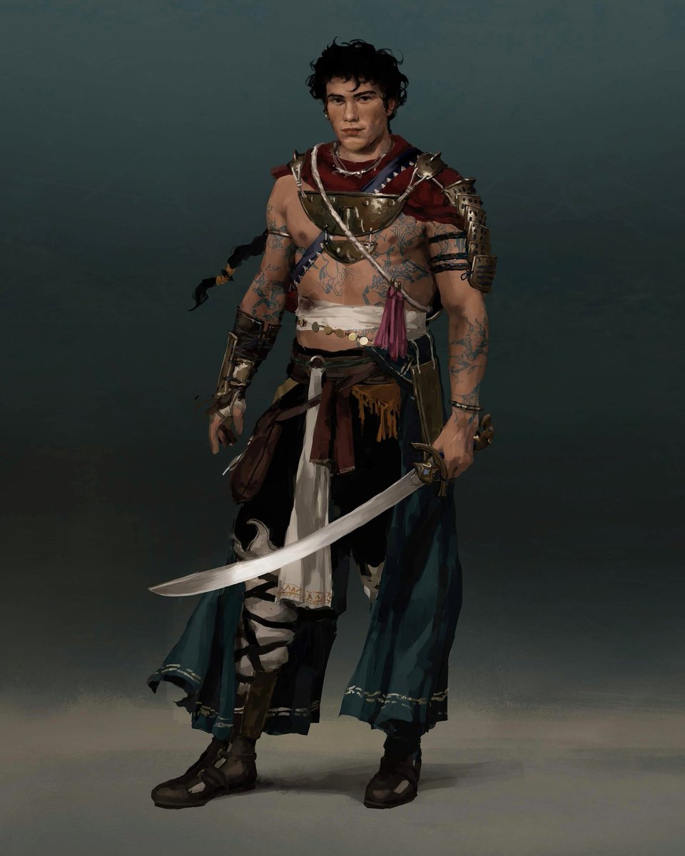 A character done for my graduation project
#ArtistOnTwitter #conceptart #characterdesign