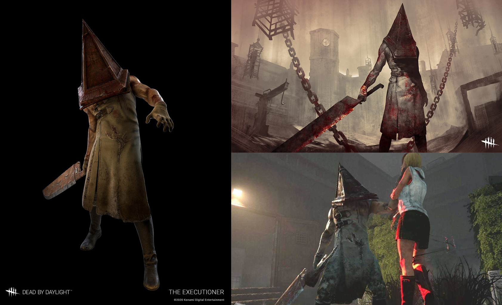 Uzivatel Noriyukiworks Na Twitteru Deadbydaylight X Silenthill Part2 Theexecutioner Official Name Redpyramidthing Popular Name Pyramidhead After His First Appearance In Silenthill2 01 He Became An Iconic Villain Of The Series Also There