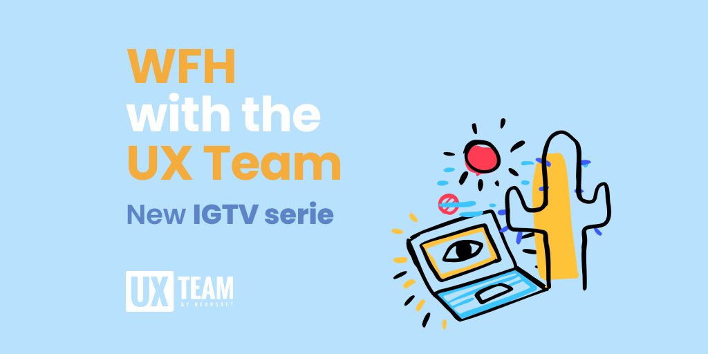 Check out the first episode of our new IGTV serie! 🤩
bit.ly/theuxteam