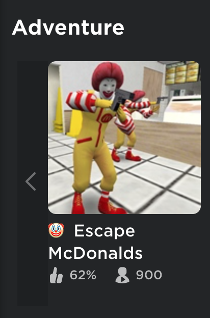 Mas On Twitter Thanks Roblox Very Cool - roblox escape mcdonalds obby new 1 finish