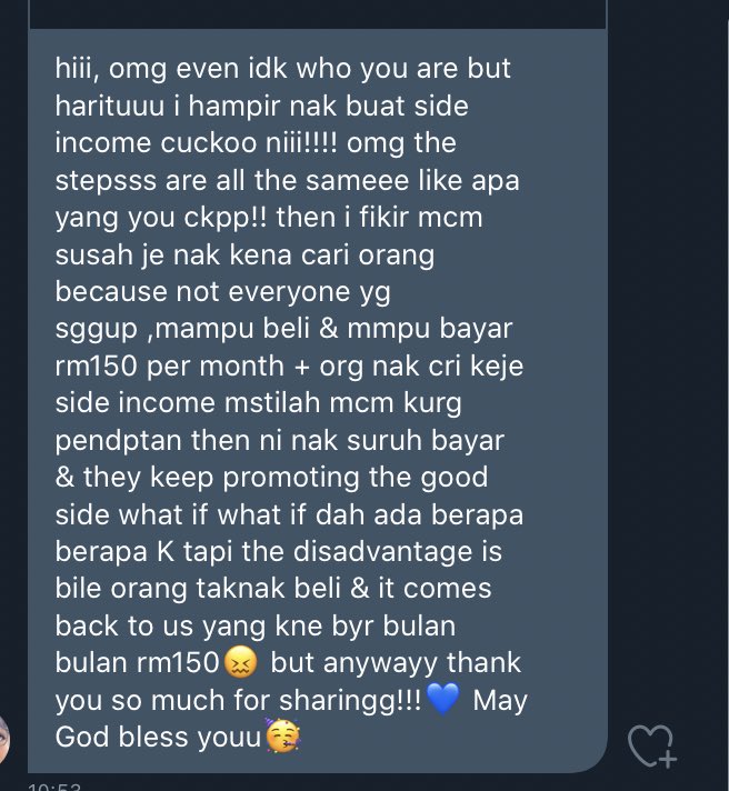 Kesian diorang :( tapi, please spread for good okay? Make sure buat research dulu before buat apa apa. I can't attach all of the dms that ive been receiving. Just so you know that, you're not alone okay? Ada lagi 50+ orang yang dah kena.