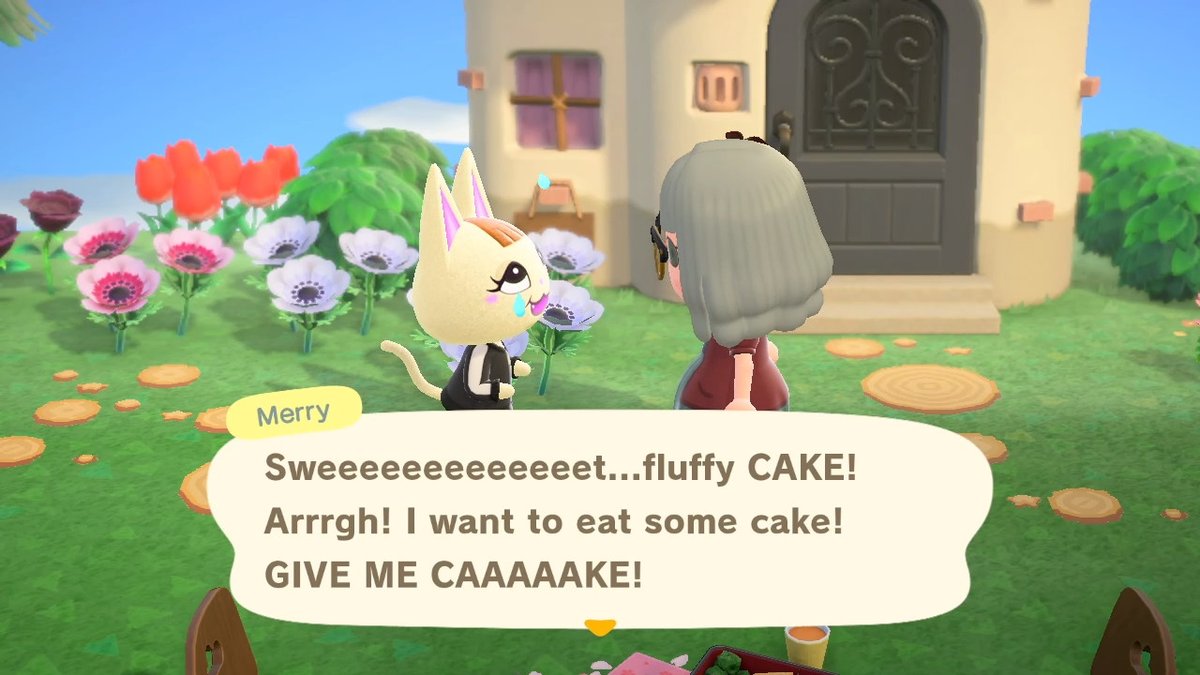 goblin_crossing's tweet photo. I've never related to a cartoon cat more #AnimalCrossing #ACNH #NintendoSwitch https://t.co/Gfist14iZU