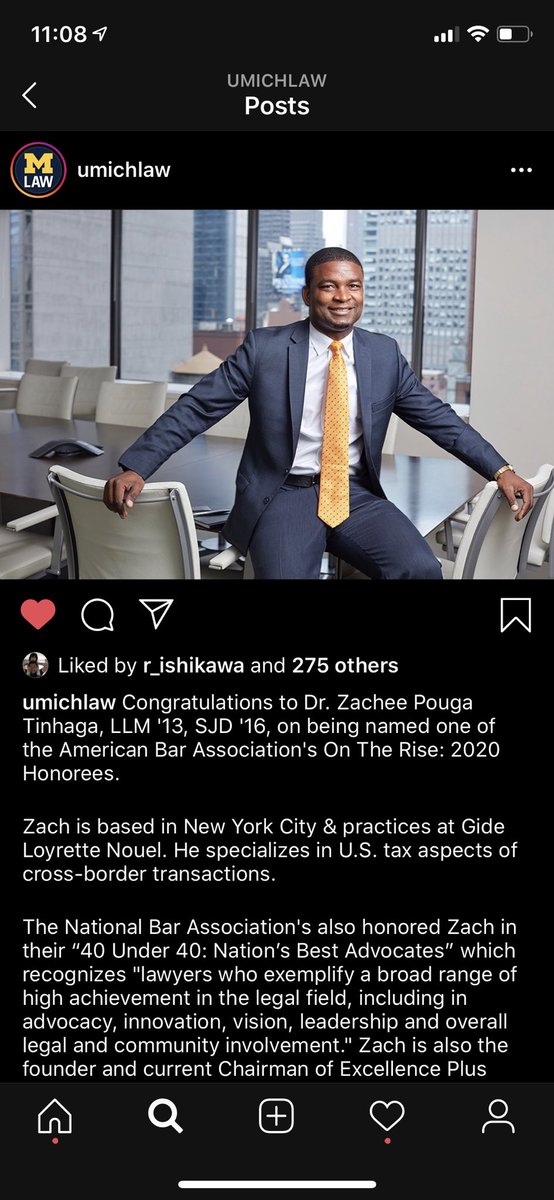 Really honored to have <a href="/UMichLaw/">Michigan Law School</a> profile me on their different platforms!