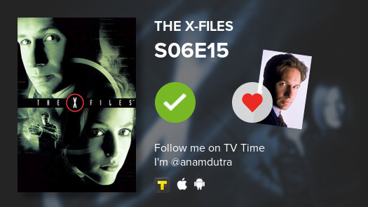 beforestrilogy's tweet photo. I've just watched episode S06E15 of The X-Files! #TheXFiles  #tvtime https://t.co/iki8BcKOrh https://t.co/LVnRVPsIbQ