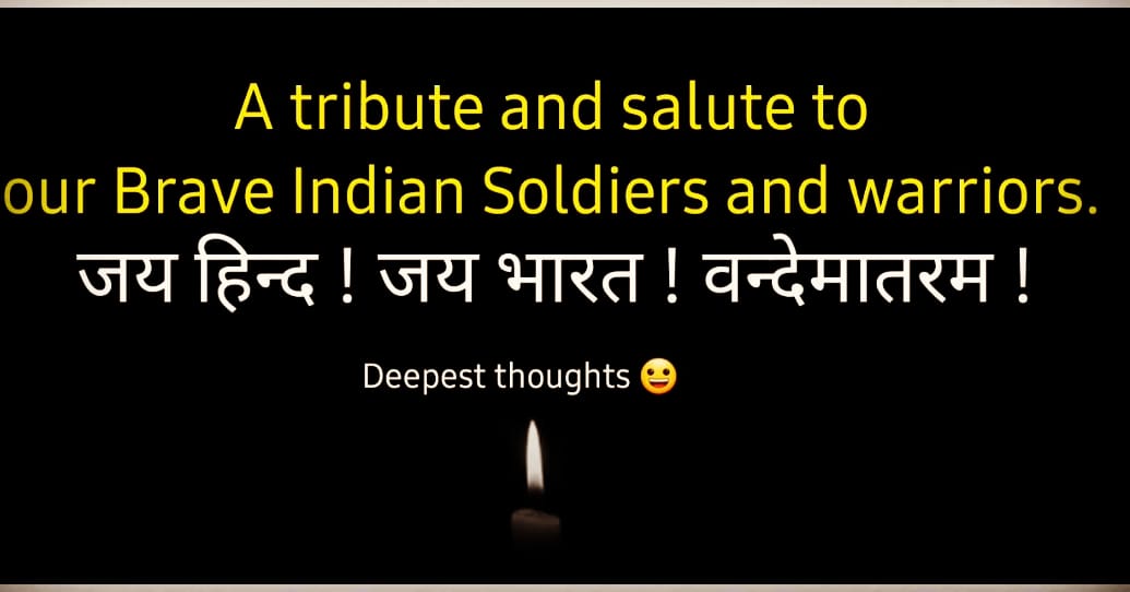 youtu.be/nnqZ9tqtuUo

#Indianarmy
#indianarmy
#IndianArmyforces
#inaidnarmyforces
#15thAugust2020
#15august
#Bravesoldiers
#Indian
#indian
#martyredsoldiers
#Salutetoindianarmy
#Tributetoindianarmy
#indiafightsback
#worldwar
#Tribute
#SaluteIndianArmy