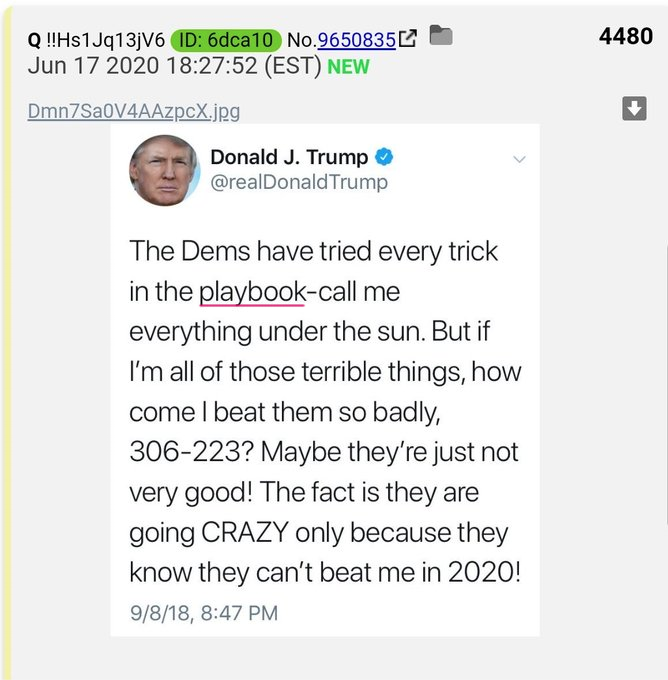 28.  #QAnon "John Bolton is running the exact same revenge playbook against Trump that James Comey used. He’s even using the same agent.."  #Q