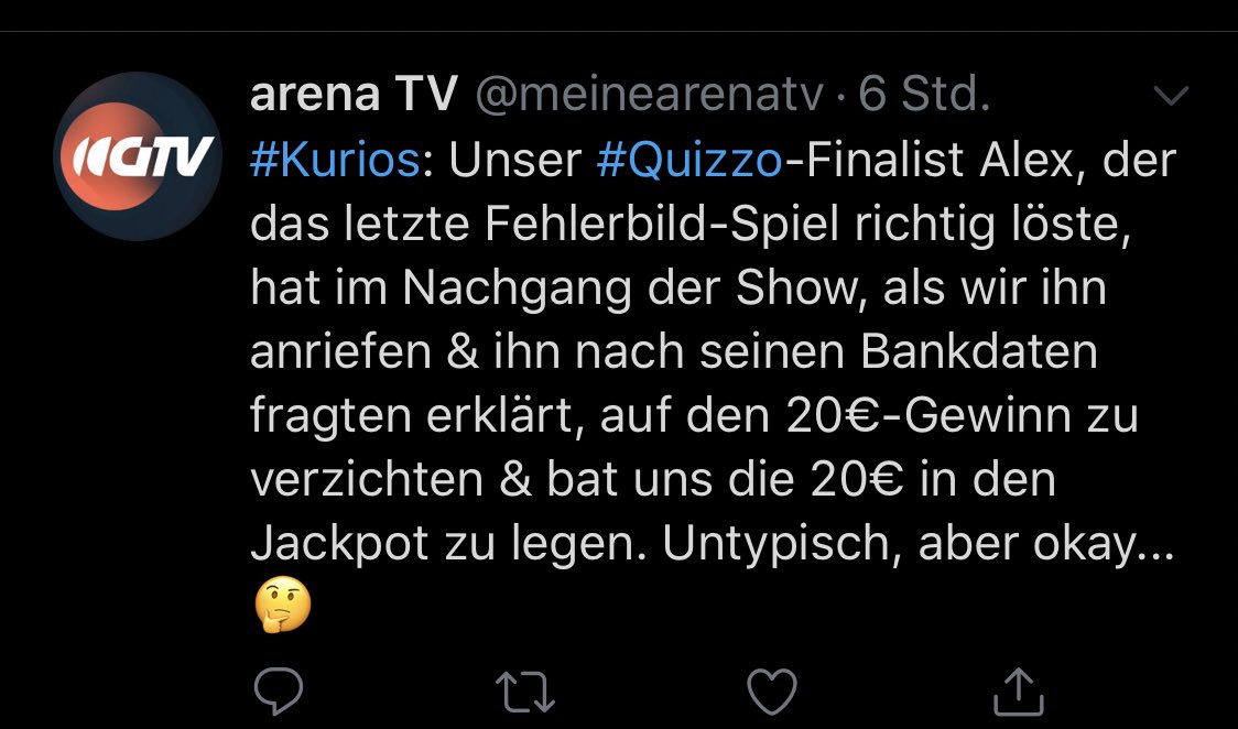frau_molnar's tweet photo. Schutz der Privatsphäre vs. Quizzogewinn #bettelarena #storost https://t.co/5G1GxsNz9P