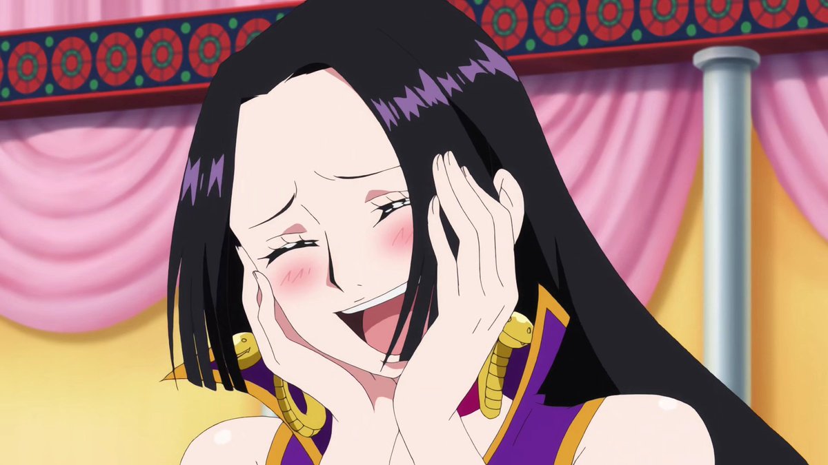 This. This is why I ship her with Luffy. Her happiness means everything to me.