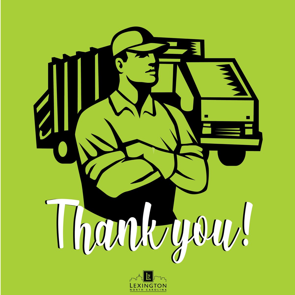 CityofLexington's tweet photo. Today is Global Garbage Man Day! Thank you to everyone on our Recycling and Waste team for all that you do! #OneCityTeam #globalgarbagemanday #RecycleFirst https://t.co/BQdeMzxT0R