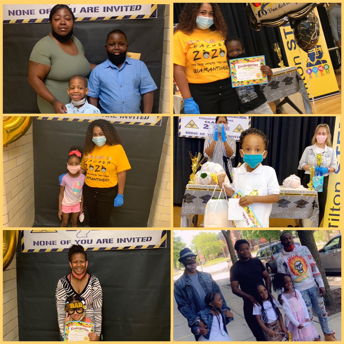 It was so great to see my Kindergarteners in time slots and mask at our Quarantine Promotion Ceremony. <a href="/TiltonSTEM/">Tilton Elementary</a>