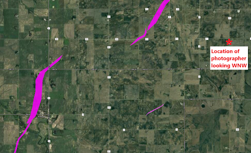 On This Date in 2010: Around 6:20pm an EF-2 tornado went thru Kiester. There were a couple smaller tornadoes before one impacted the town. Immediately after the tornado passed through, it dissipated but not before a 2nd tornado formed, which would continue on for some time.  #mnwx