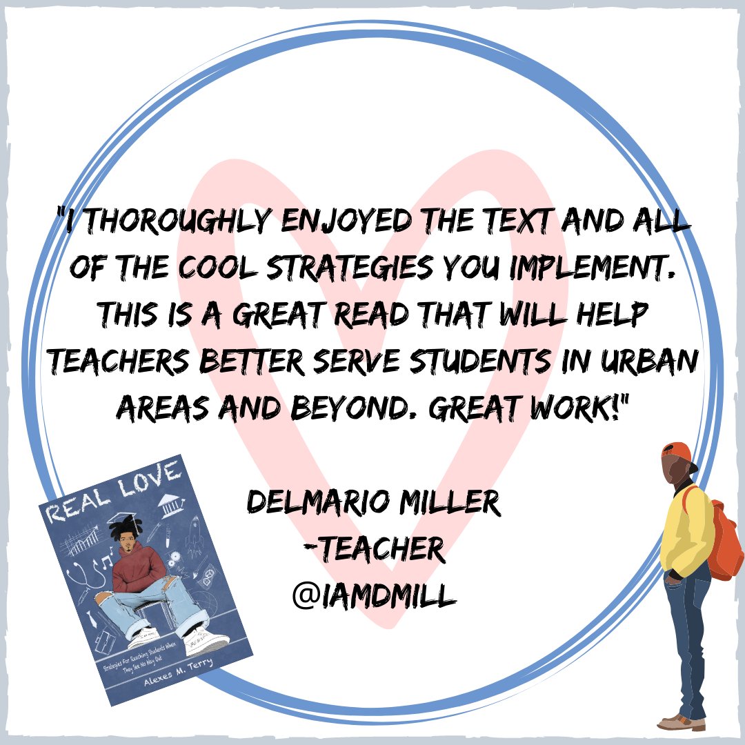EdumatchBooks's tweet image. Another chance to WIN REAL LOVE by Alexes M. Terry (@twstedteaching)! 

Share a time you spotted 1 of your educators in your community. How did that make you feel?

1 will win a copy of the book &amp;amp; gift from Alexes!

bit.ly/realloveedu

#realloveedu #twistedteaching #edumatch