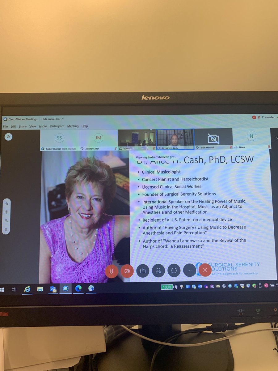 DrLyssette's tweet photo. Today we introduced the power of music 🎼 to our #caregivers as a therapeutic option to relax during chaos,stress and isolation. Benefits patients experiencing pain and during surgery @CcadWpsa #BuildYourSonicCocoon 🎧#DrCash @CCAD #SurgicalSerenitySolutions https://t.co/GWxuLe9sGV