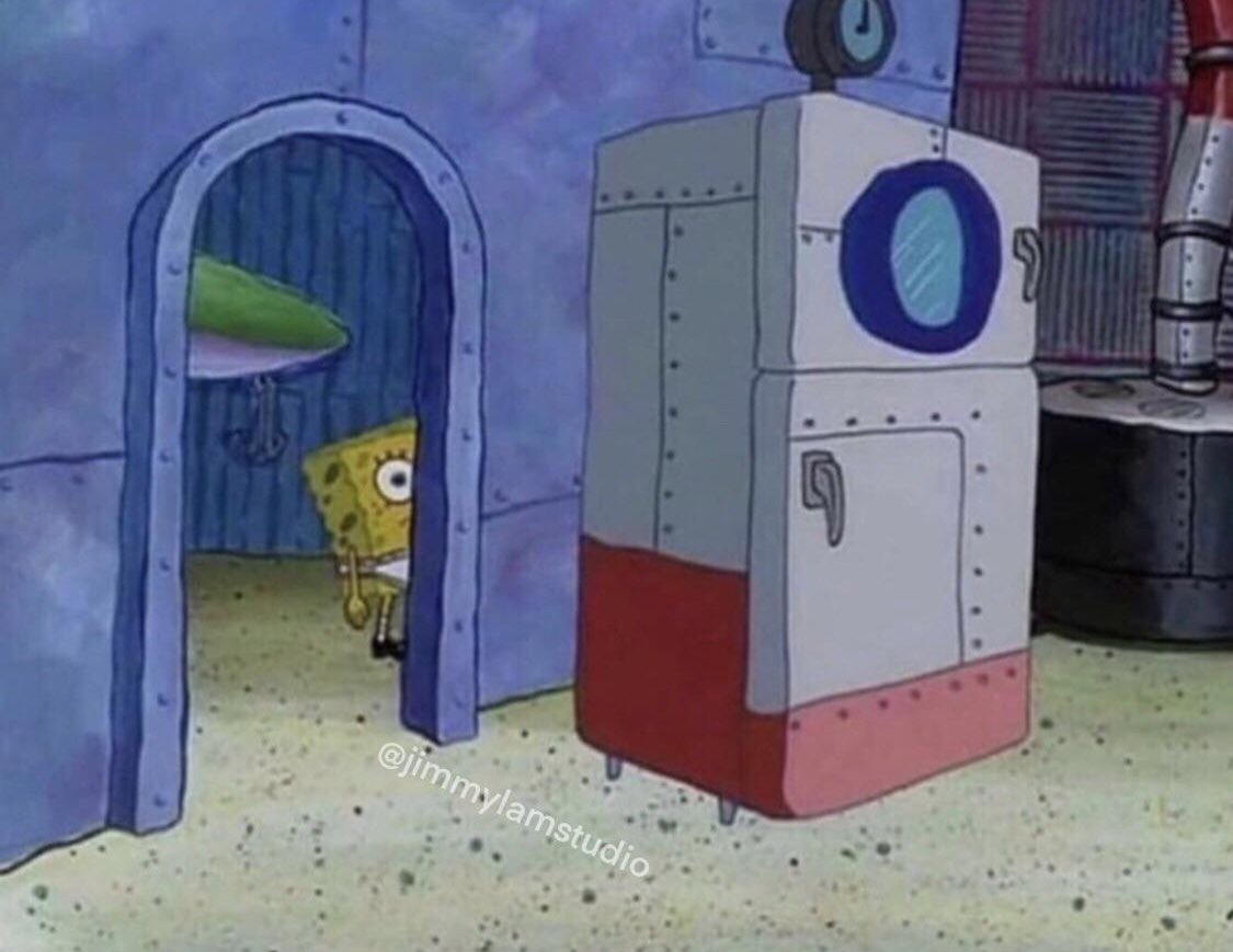 Wenn du in die Küche gehst um zu gucken was deine Mutter zu essen gemacht hat #meme #SpongeBob