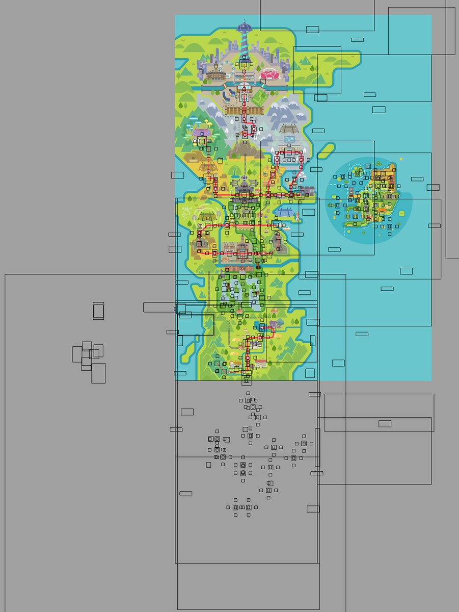 The Crown Tundra Maps and Pokemon Locations