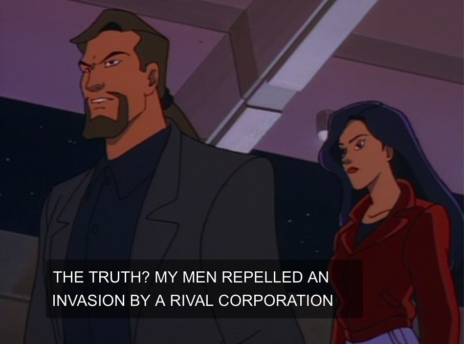 Xanatos: Well funny you should mention that! (hands Maza a document titled Petition for Xanatos’ Awesome Sky Castle to Secede from the United States)