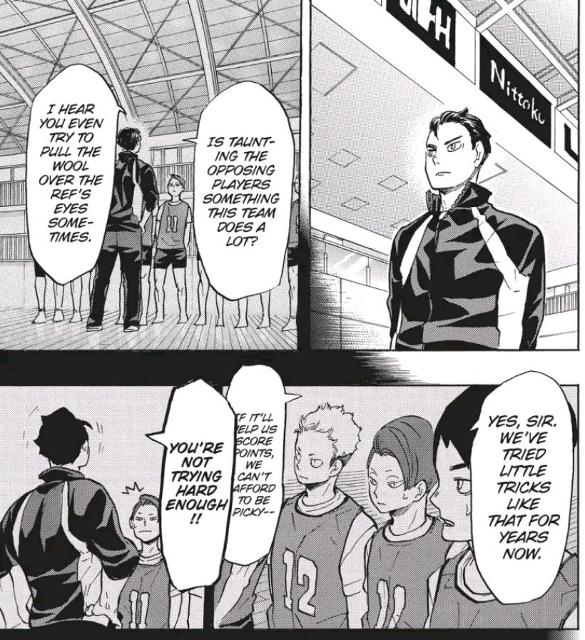 ALSO THE BIGGEST L ANIME NOHEBI HAD WAS ERASING COACH KIYOSHI. Honestly, he and Numai were the two characters that made Nohebi WAY more likable throughout the manga. The absolute SPORTSMANSHIP of this coach in a snake-esque team was something I was looking forward to for YEARS