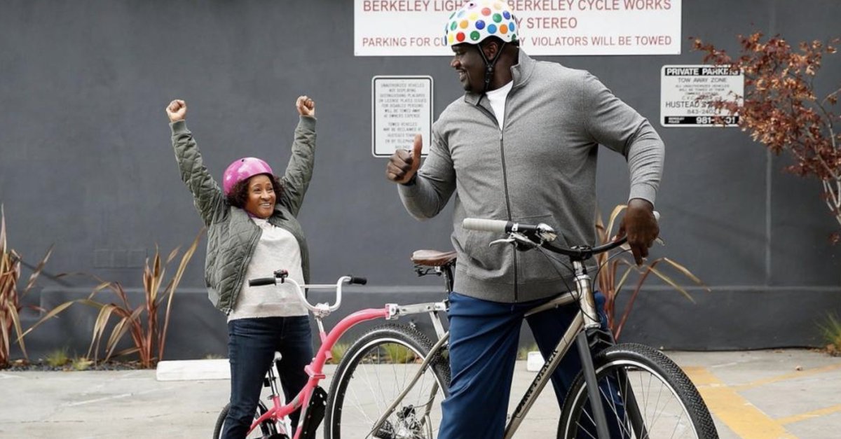 I could go on all day but need to end this thread with something that makes y'all smile inside. How about Wanda Sykes and Shaq on a tandem?