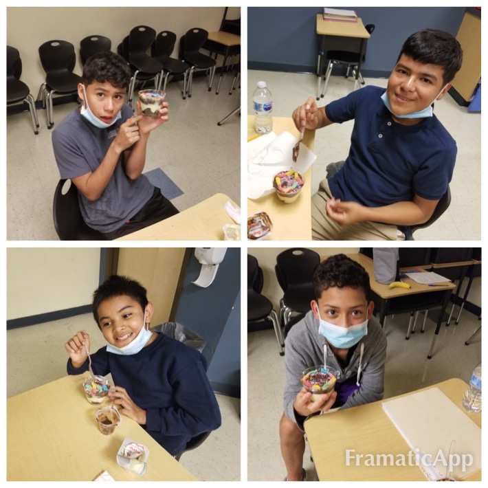 Our ESL students are working hard in summer school, learning about soil layers! Comprehension skills were sharpened by creating edible models!!! #sobastrong #csusastrong 💪🏽
