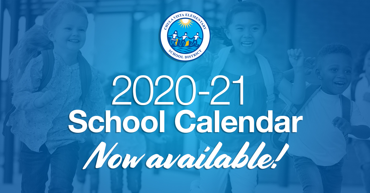The Board-approved school calendar for the 2020-21 school year is now available! Click here to view: bit.ly/2MhG092