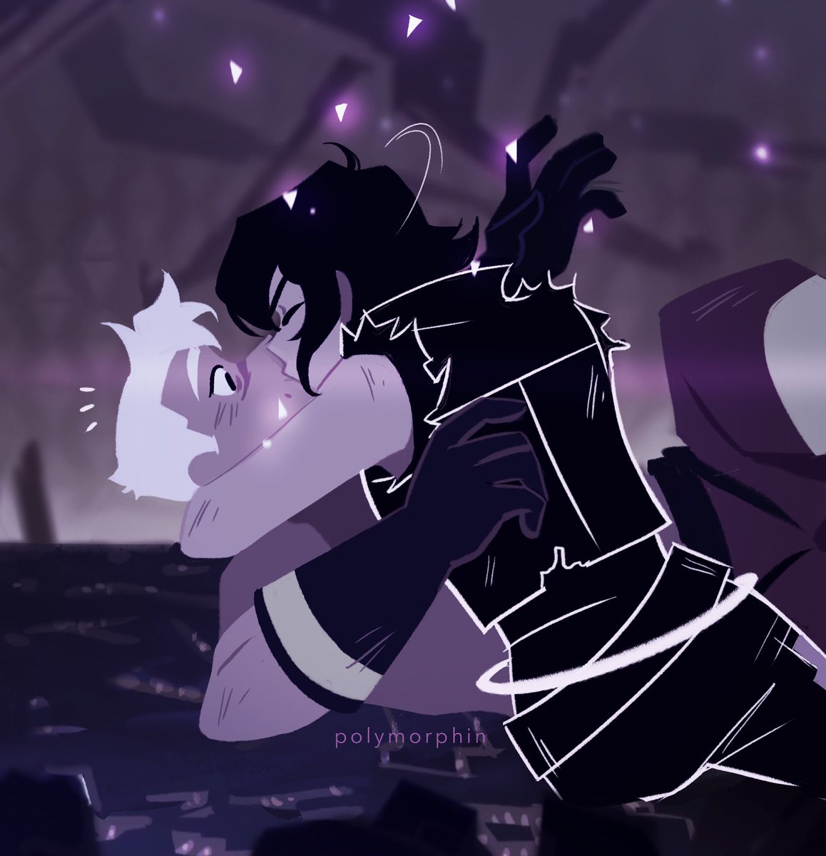 polymorphin_'s tweet photo. kiss of life sequel ft. burnish!keith and firefighter!shiro 🔥 #sheith #voltron https://t.co/ldxzbD5FzE