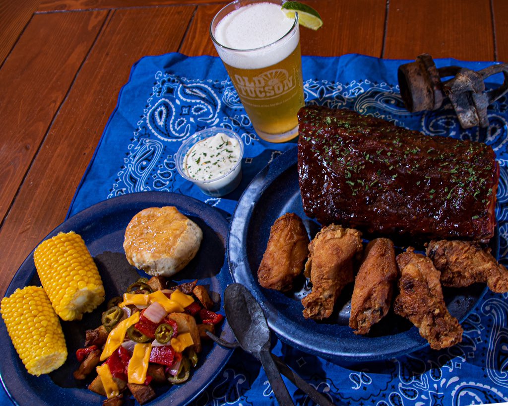 Drive through a forest of saguaros and out to Old Tucson to pick up a delicious meal for Father’s Day! Plus, each order will receive a FREE Old Tucson pint glass. Our gift shop will also be open with a wide selection of items Dad is sure to love! Order:  oldtucson.com