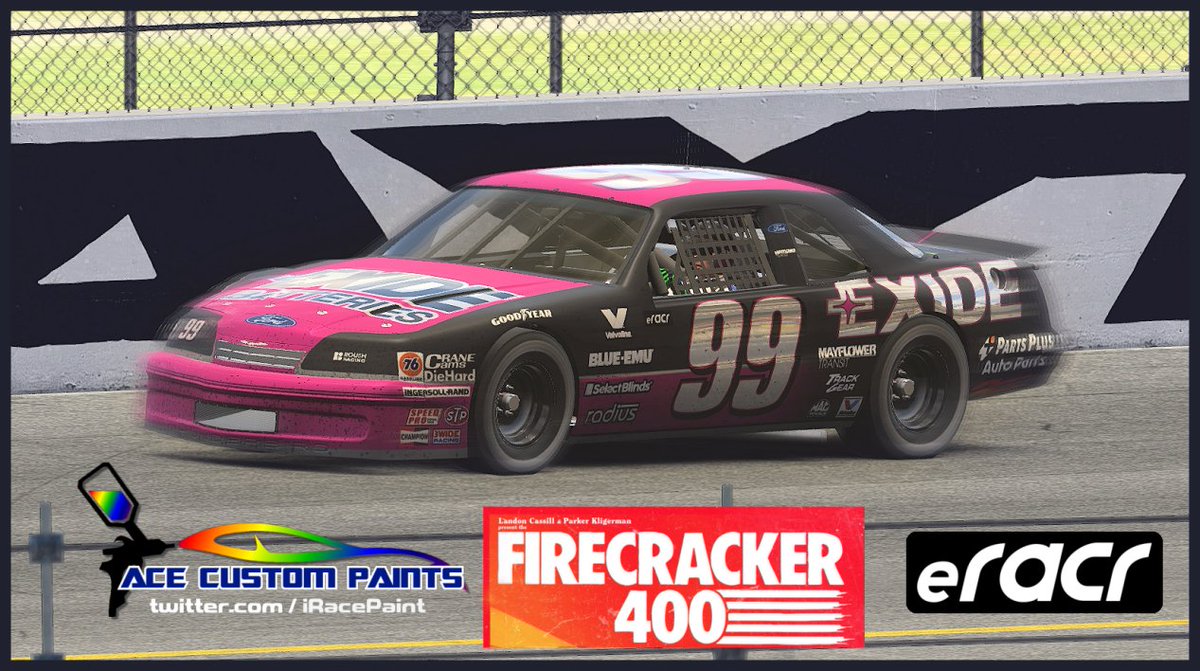 irAcePaint's tweet photo. Good Luck to all in the @eRacr_gg #F400 Prelims! Check out some of our schemes being run by @dnadders , @DerekTWatkins & @Beck_Stormdale . Others include NASCAR Legend @Bobby_Labonte running the #11 in the practice! DM if you need a last minute paint job!
https://t.co/QLtrTsKH6e https://t.co/FmnHi6KwlB