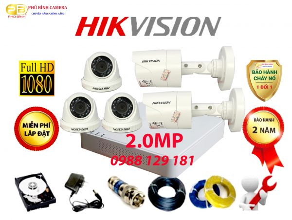 phubinhcameravn's tweet image. Trọn bộ 5 camera Hikvison 2.0 MP 1080p chỉ với 7 triệu đồng
#phubinhcamera  #lapdatcamera #lapdatcameratainha
phubinhcamera.vn/san-pham/tron-…